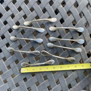 (9) Brushed Nickel 5” Drawer Pulls